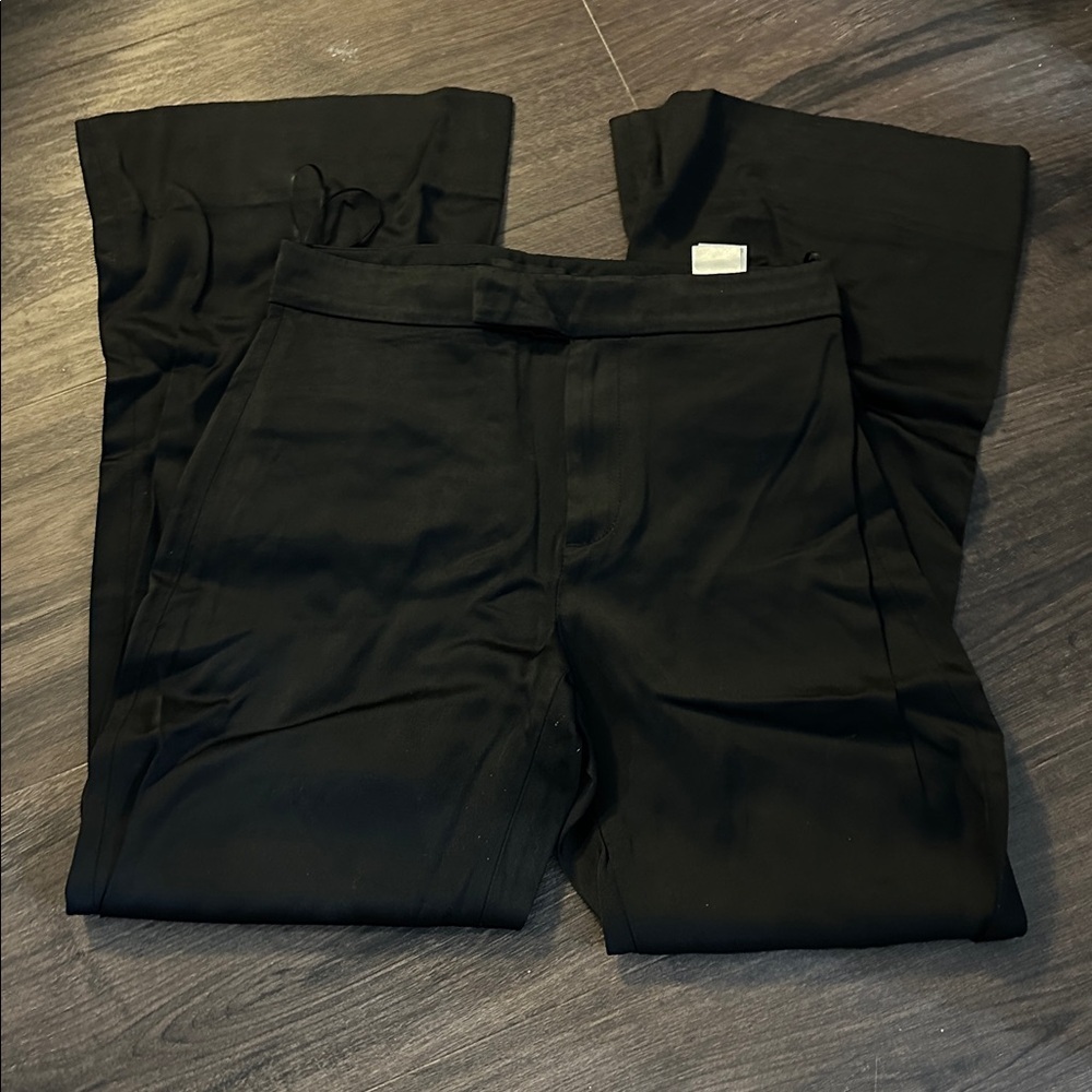 NEW! Banana Republic  Alix Italian Satin Wide-Leg Pant - Size 0 Petite 🗺️1️⃣ - Picture 5 of 5